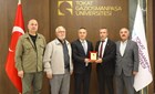 ŞEHİT AİLELERİ YARDIMLAŞMA DERNEĞİNDEN REKTÖR PROF. DR. FATİH YILMAZ’A ZİYARET