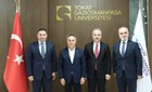 TÜRK TELEKOM YETKİLİLERİNDEN REKTÖRÜMÜZE  ZİYARET