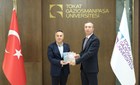 EMNİYET MÜDÜRÜ FARUK AYDIN’DAN REKTÖRÜMÜZE VEDA ZİYARETİ